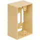 Mounting Box in Single Gang - Ivory IC107MRSIV Mounting Box in Single Gang - Ivory IC107MRSIV